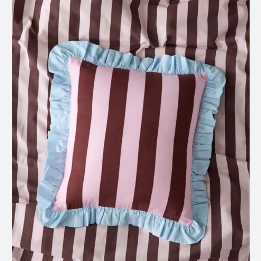 Make An Offer! Harper Awning Striped Throw Pillow